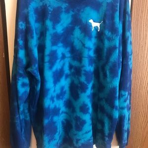 VS Pink Tie die long sleeve